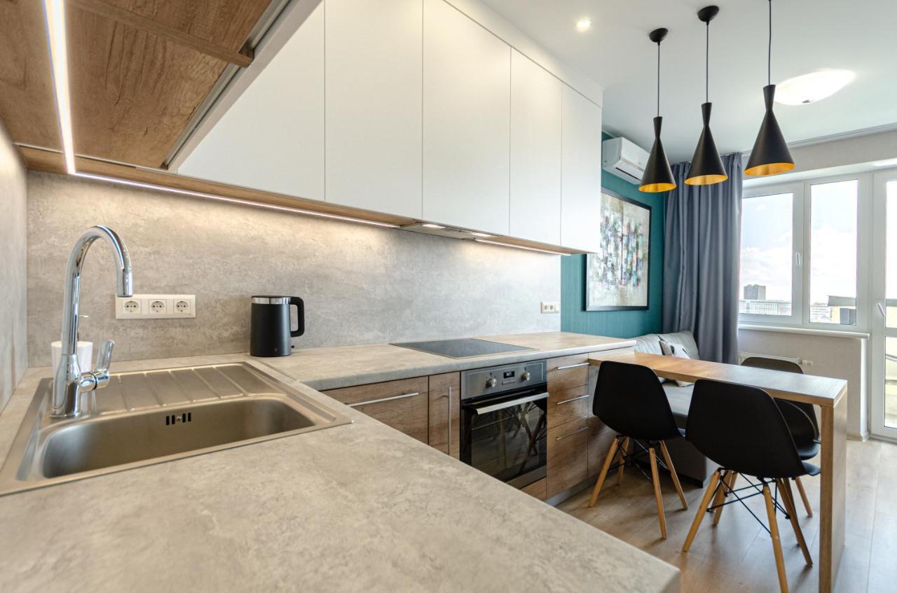 Petrovdom 5-25 In Cozy Apartment In Residential Complex "Beresteiskyi" Kiev Luaran gambar