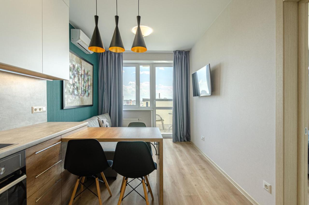 Petrovdom 5-25 In Cozy Apartment In Residential Complex "Beresteiskyi" Kiev Luaran gambar