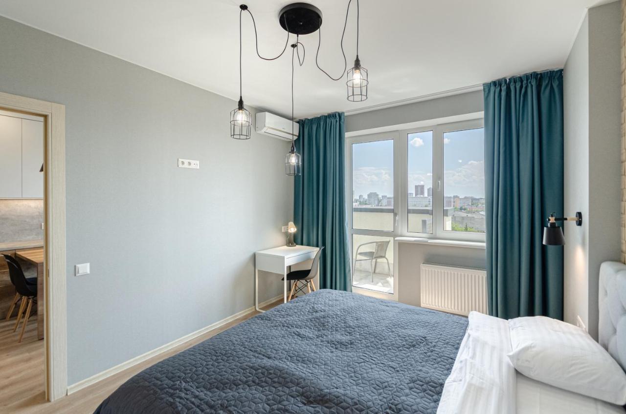 Petrovdom 5-25 In Cozy Apartment In Residential Complex "Beresteiskyi" Kiev Luaran gambar